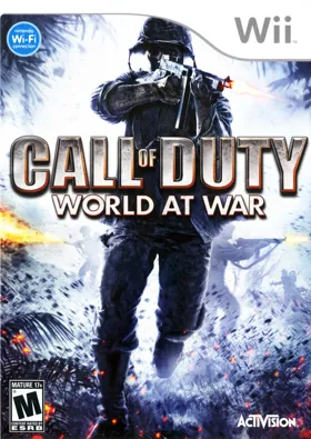 Call of Duty- World at War box cover front